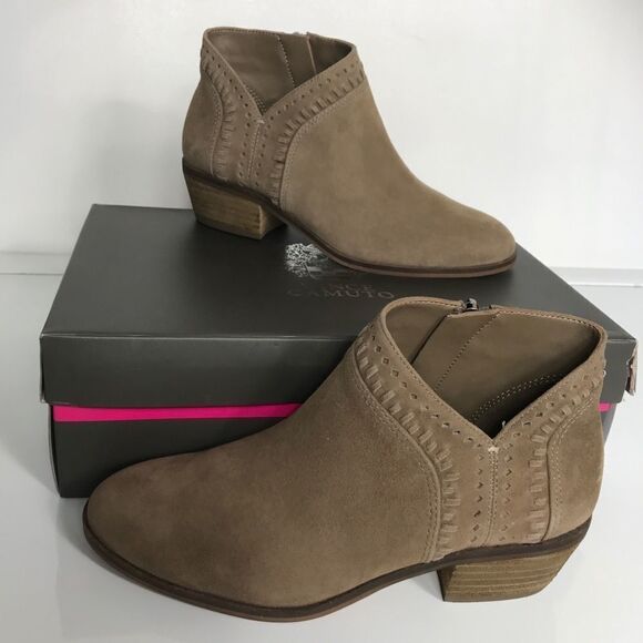 Vince Camuto Parrla Suede Booties - Picture 5 of 8
